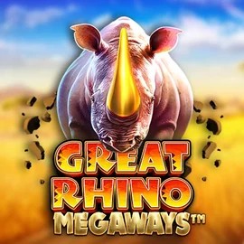 Great Rhino Megaways logo by Pragmatic Play Betrix Casino