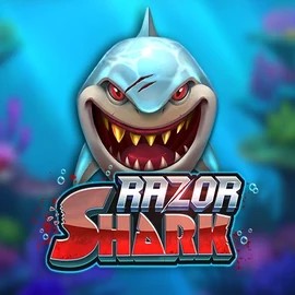 Razor Shark slot visual from Push Gaming available on betrixkasinos.fi