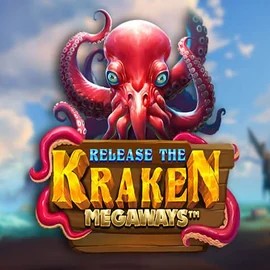 Release the Kraken Megaways logo by Pragmatic Play at Betrix Casino